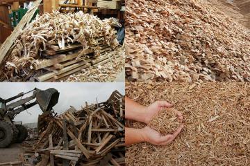 Способы переработки древесных отходов