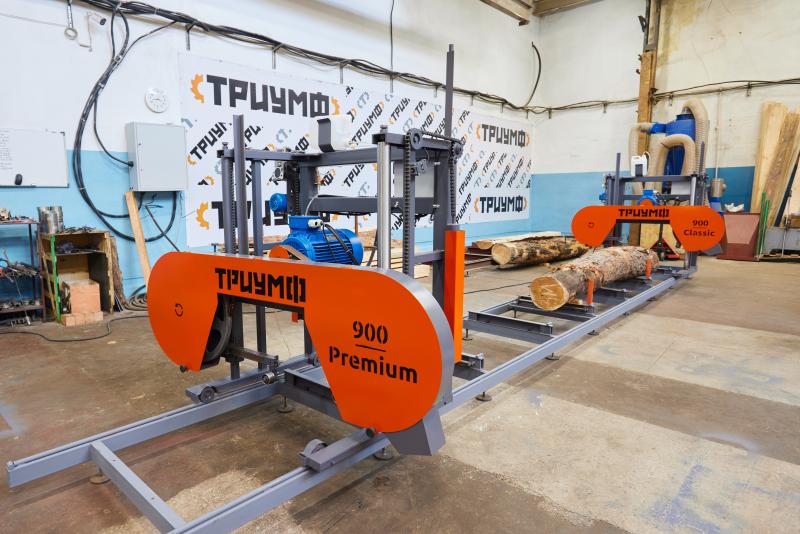 Ленточная пилорама «ТРИУМФ» 900 Premium