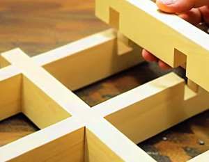 Когда использовать соединение вполдерева, а когда врубку впотай