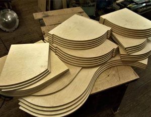 Сравнительный анализ методов формирования криволинейных кромок: гибка, выпиливание,  фрезерование