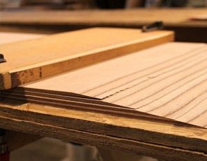 Склейка фанеры встык