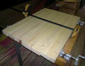 Склеивание широких щитов: методы компенсации внутренних напряжений в клеевом шве