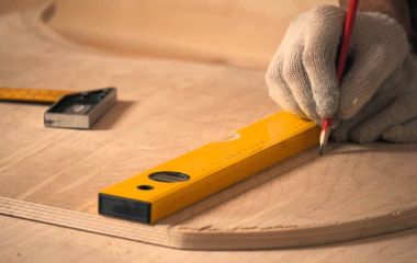 Разметка древесины перед обработкой