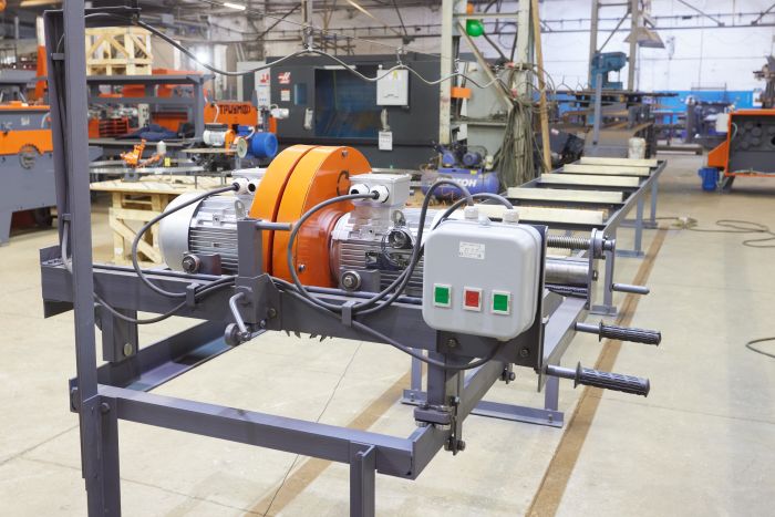 Двухпильный кромкообрезной станок  «ТРИУМФ» СКР 2 Premium