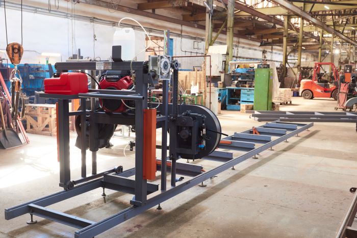 Ленточная пилорама «ТРИУМФ» 900 Бензиновая