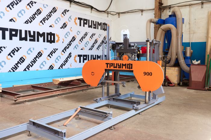 Ленточная пилорама «ТРИУМФ» 900 Бензиновая