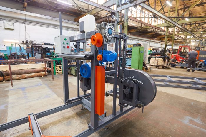 Ленточная пилорама «ТРИУМФ» 900 Premium