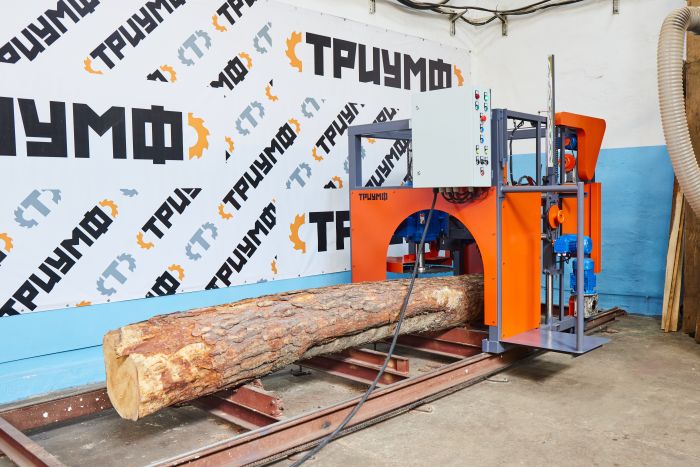 Угловая дисковая пилорама  «ТРИУМФ» 2У-500