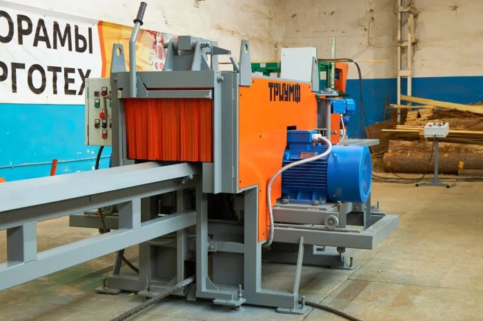 Бревнопильный станок для тонкомера Триумф С750