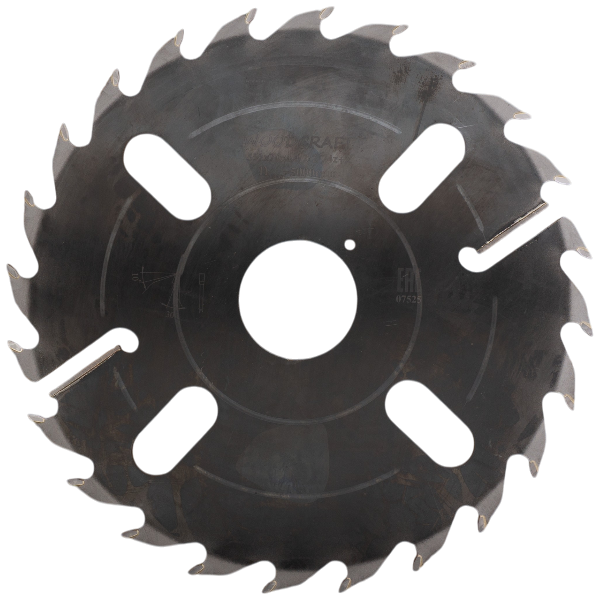 WOLVERINE Пила дисковая 300*75*2,5/3,8/36z+2 WZ (шпон. паз 13,5*7,5 - 4 шт. под 90 гр.)