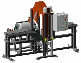 Линия раскряжевки бревен  «ТРИУМФ» СТБ 450
