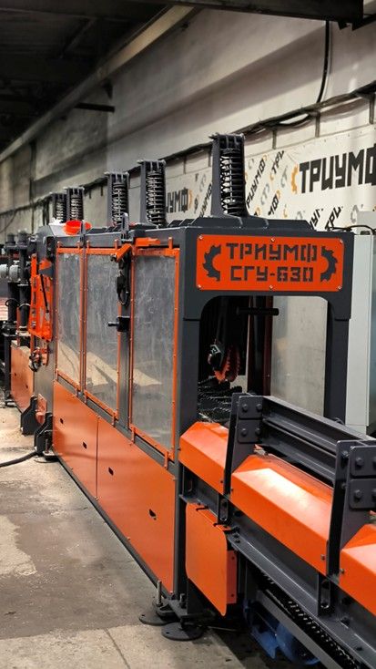 Промышленный бревнопильный гусеничный станок ТРИУМФ