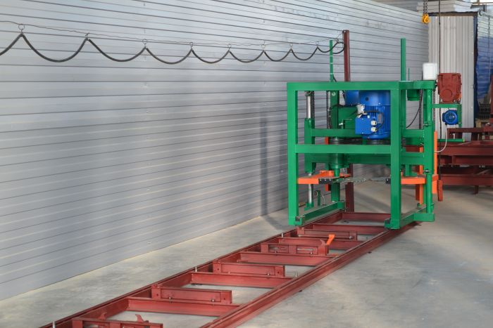 Дисковая горизонтальная пилорама для распиловки бревен ДПА 450 (Алтайлестехмаш)