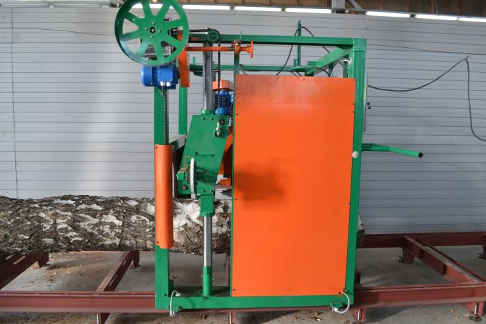 Дисковая угло-поворотная пилорама для распиловки бревен ПДПУ 600