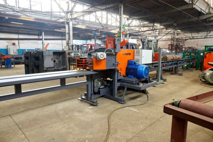 Бревнопильный станок для тонкомера Триумф С750