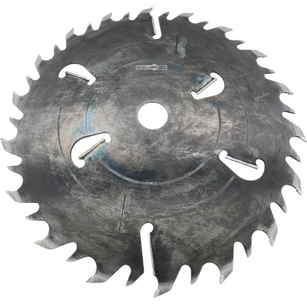 Пильный диск для многопильных станков 500х50х5.1/3.5/(18z+18)+6 WOLVERINE