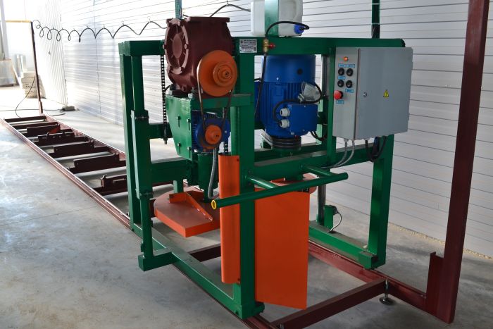 Дисковая горизонтальная пилорама для распиловки бревен ДПА 450 (Алтайлестехмаш)