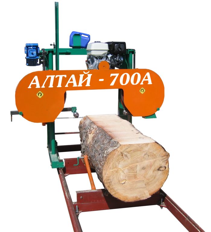 Пилорама ленточная горизонтальная бензиновая Алтай-700A