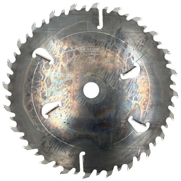 WOLVERINE Пила дисковая 650*50*4,0/6,0/(24z+24)+6 WZ