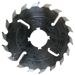 Пильный диск для многопильных станков 300х75х4.2/2.8/18z+4 (13.5х7.5 - 4 шт. под 90 град.)(БЕЛАЯ АКУЛА) WOLVERINE