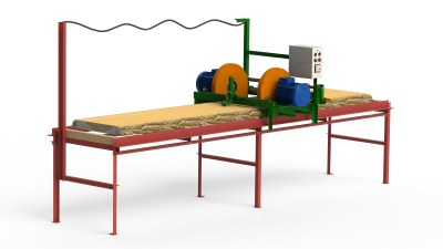 Кромкообрезной станок Алтаи?-011-1 двухпильный электрический