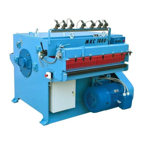 Многопильный кромкообрезной станок МКС-1000 (лестехмаш) 45 кВт