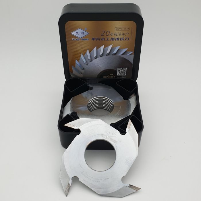 Насадная фреза веерная для шипового сращивания древесины CXA XIAN FENG 160x50x4x4T black