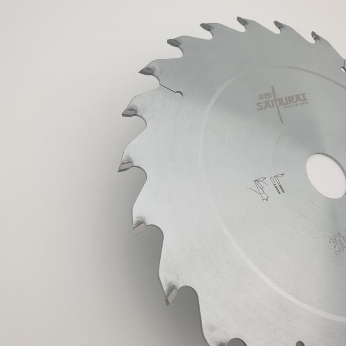 Пильный диск для продольного пиления 250x30x2.4/1.6x24 WZ RED SAMURAI