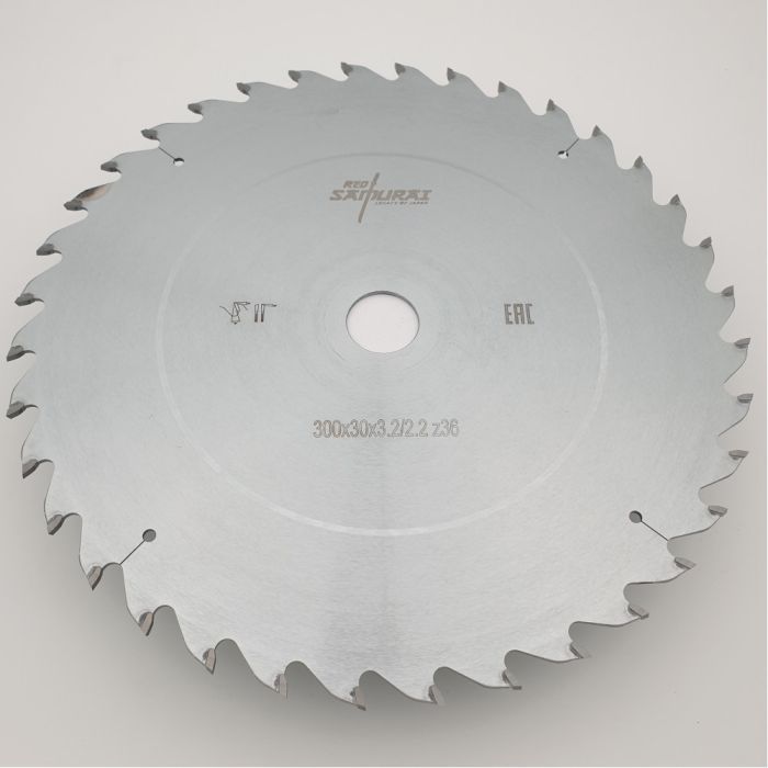 Пильный диск для продольного пиления 300x30x3.2/2.2x36 WZ RED SAMURAI
