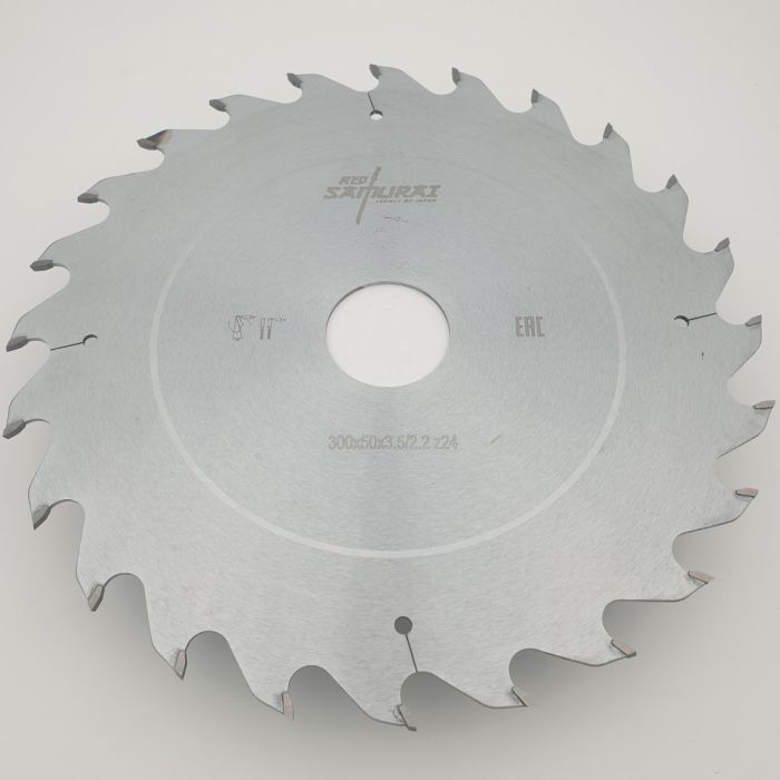 Пильный диск для продольного пиления 300x50x3.5/2.2x24 WZ RED SAMURAI