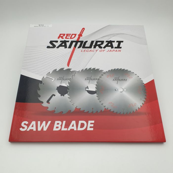 Пильный диск для раскроечных центров 400x4.4/3.2x75 Z72 RED SAMURAI