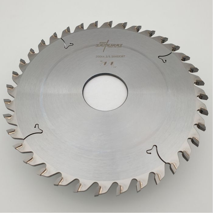 Пильный диск для раскроечных центров подрезной 200x4.7-5.9/3.2x45 Z36 RED SAMURAI
