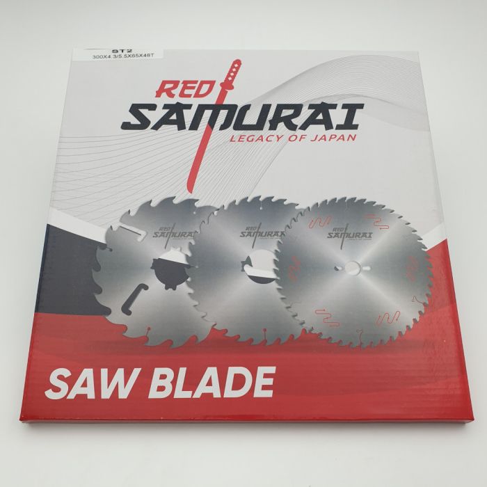 Пильный диск для раскроечных центров подрезной 300x4.3-5.5/3.2x65 Z48 RED SAMURAI