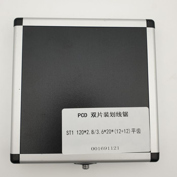 Пильный диск  подрезной алмазный PCD для ДСП  120*2,8-3,6*20*12+12T RED SAMURAI