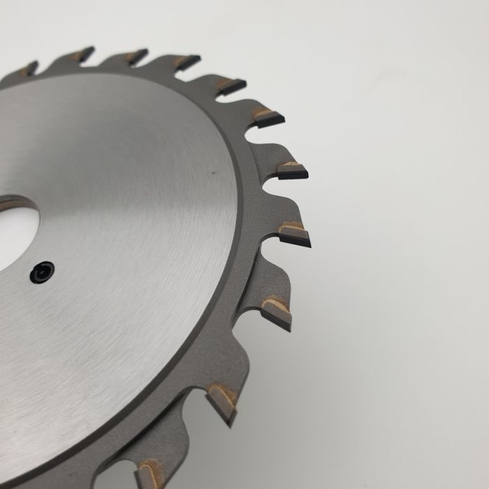 Пильный диск  подрезной алмазный PCD для ДСП  120*2,8-3,6*22*12+12T RED SAMURAI