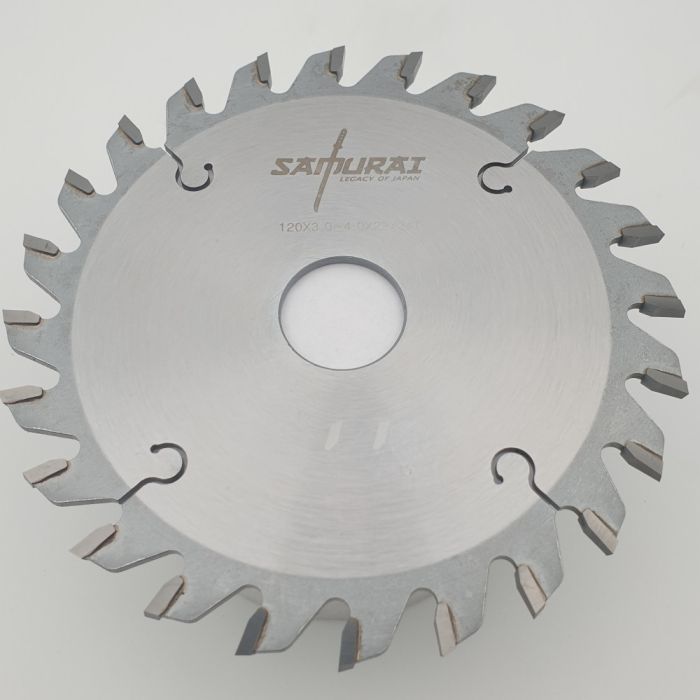 Пильный диск подрезной конический 120x3.0-4.0/2.2x22 Z24T ST2 RED SAMURAI