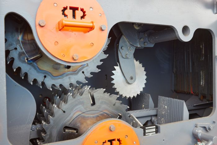 Промышленный двухвальный брусующий станок  «ТРИУМФ» 12П350 Premium